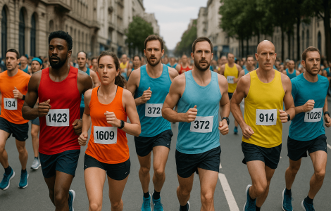 courir 10km 4h